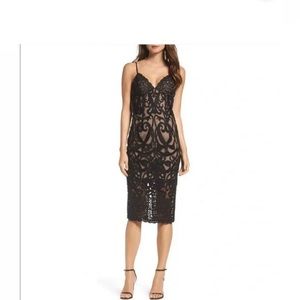 Bardot Gia Black Lace Dress size 4 XS